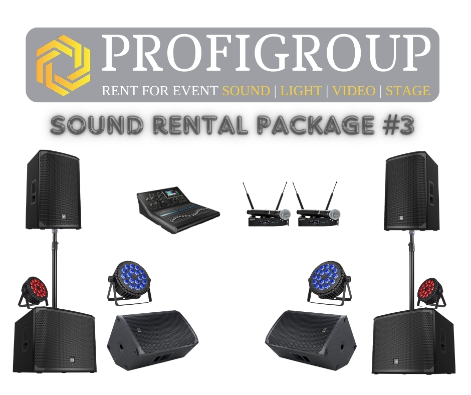 sound system rentals profigroup