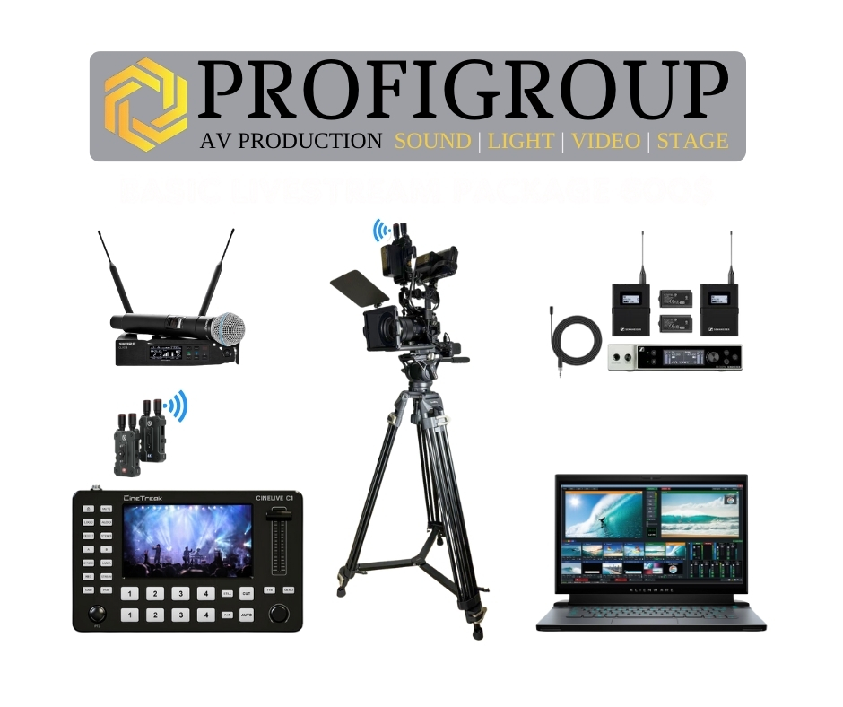 livestream service broadcast service profigroup