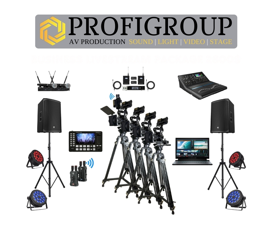 livestream service broadcast service profigroup