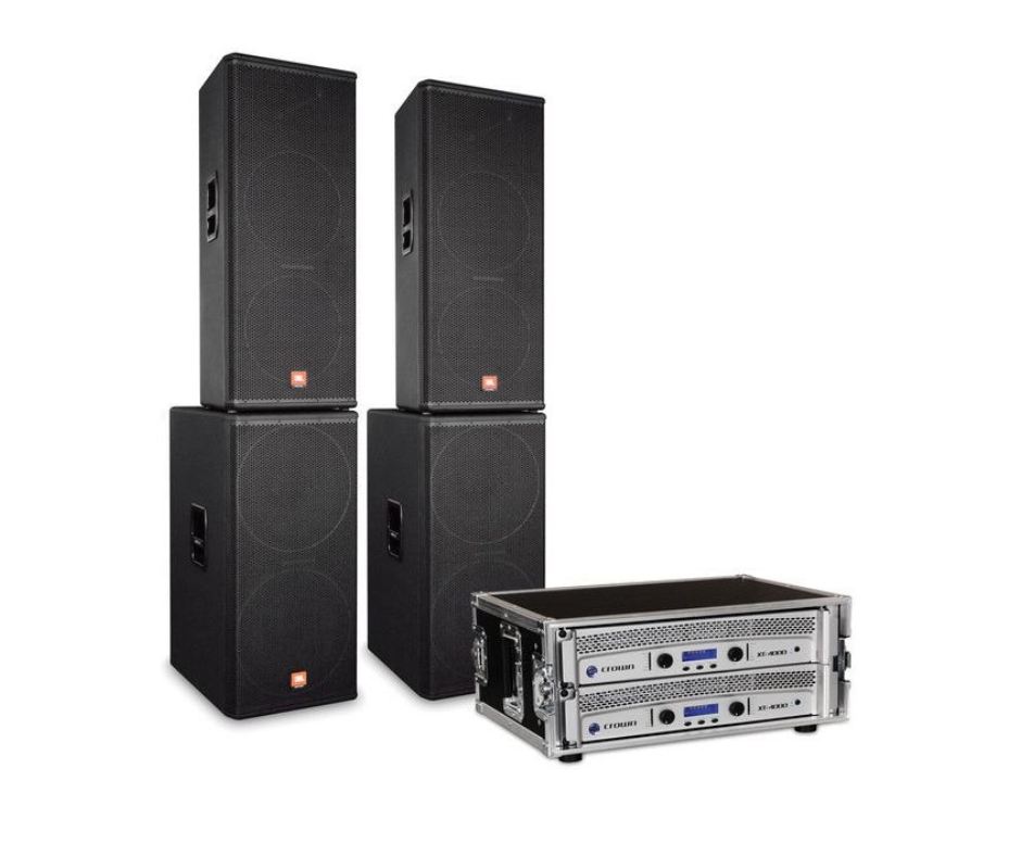 Sound system rental JBL profigroup