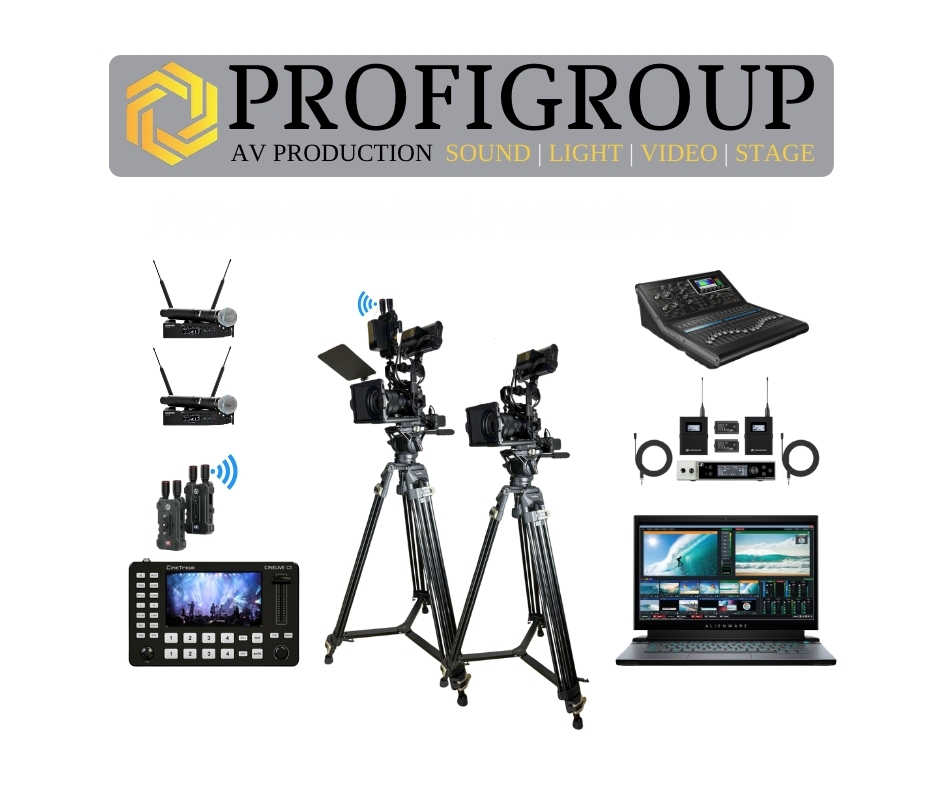 livestream service broadcast service profigroup